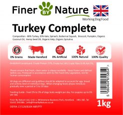 FINER BY NATURE TURKEY COMPLETE 1KG