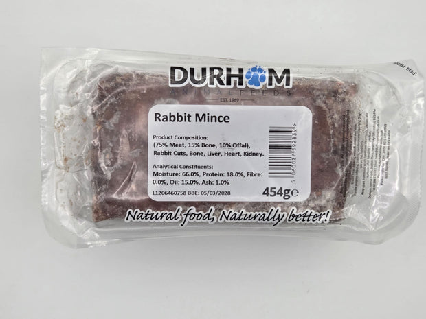 DAF RABBIT MINCE COMPLETE 454G – Brunos Dinner
