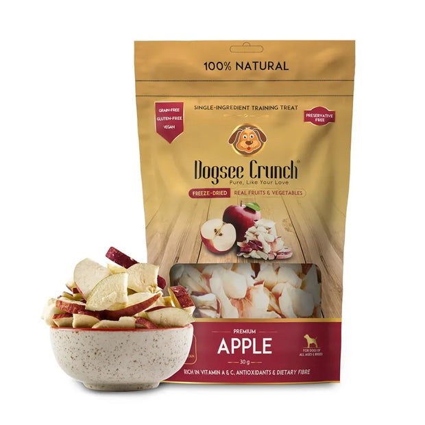 DOGSEE CRUNCH FREEZE DRIED APPLE 10G