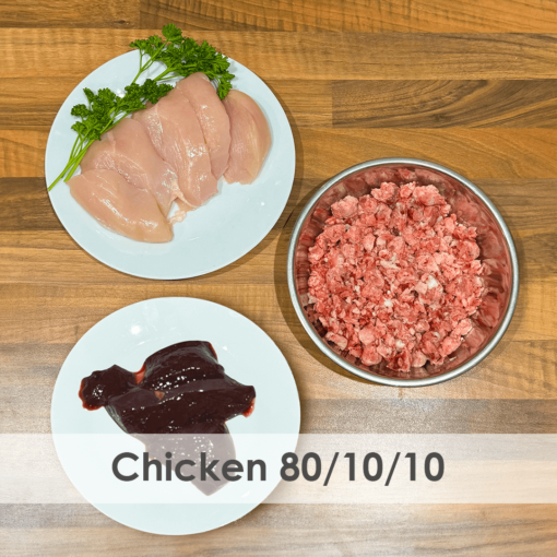 FUR BABY NUTRITION CHICKEN 80/10/10 1KG