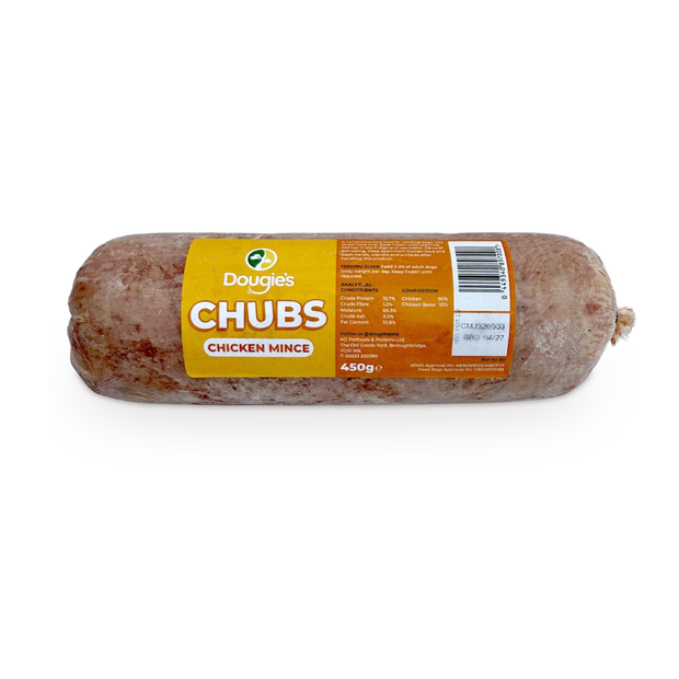 Dougies Chicken Chubb 90/10 450G – Brunos Dinner