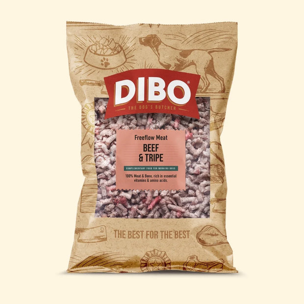 DIBO FREEFLOW MINCE BEEF AND TRIPE 1KG