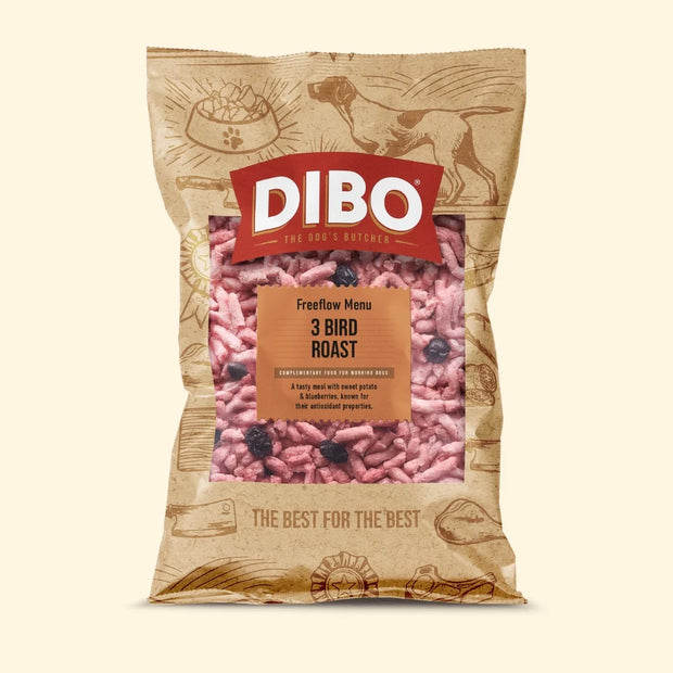 DIBO FREEFLOW MINCE 3 BIRD ROAST 1KG