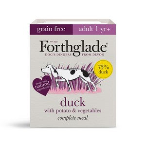 Forthglade Complete Meal Adult Duck Potato & Veg  395g