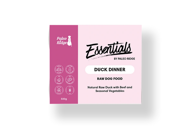 PALEO RIDGE ESSENTIALS DUCK DINNER 500G