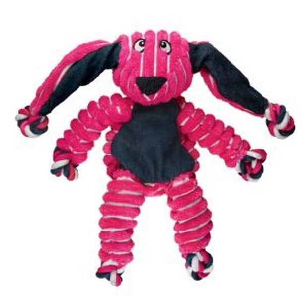 KONG FLOPPY KNOTS PINK DOG