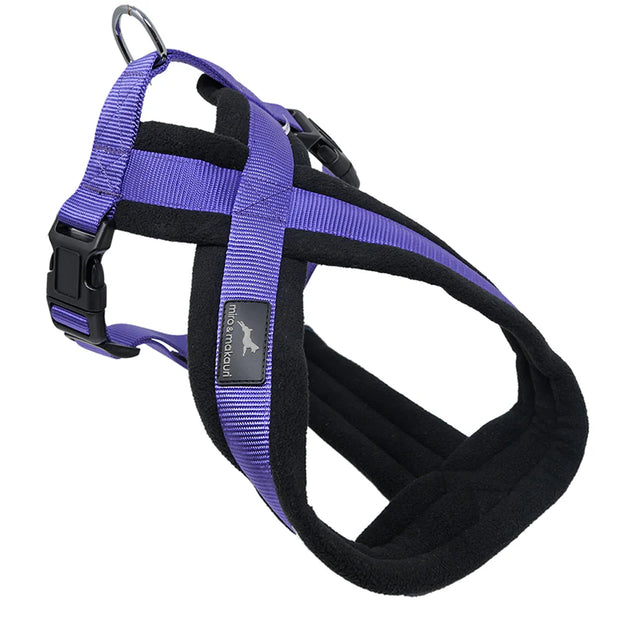 Premium Fleece Harness S-M (40-60CM) Purple