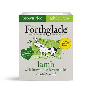 Forthglade Complete Meal Adult Lamb Brown Rice & Veg 395g