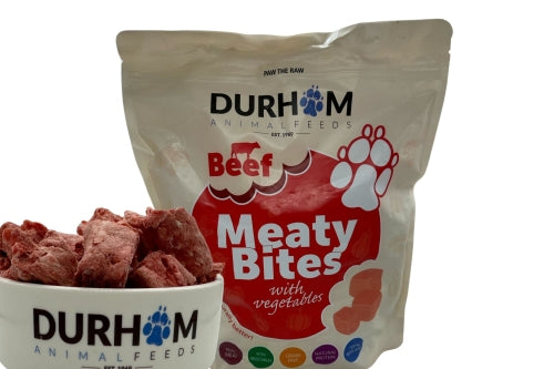 DURHAM BEEF SUPERFOODS MEATY BITES 1KG