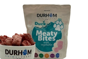 DURHAM DUCK SUPERFOODS MEATY BITES 1KG