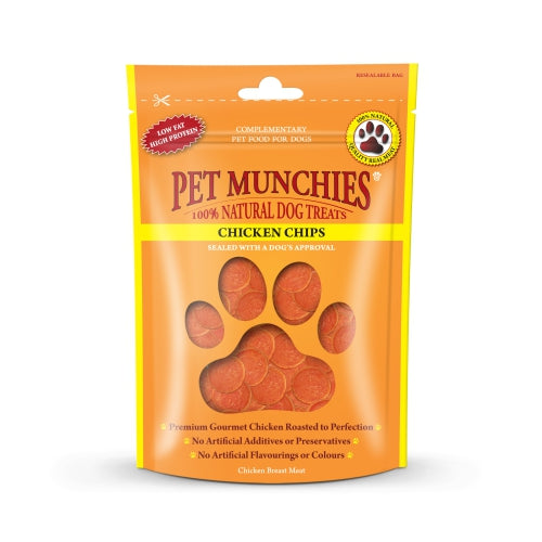 Pet Munchies Chicken Chips 100G