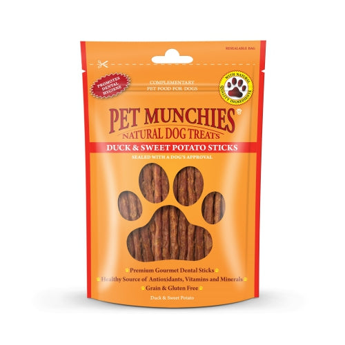 Pet Munchies Duck And Sweet Potato 90G