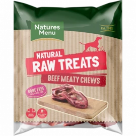 NATURES MANU BEEF CHEWS X2