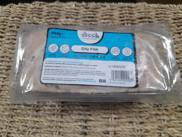 DROOL MINCE OILY FISH 454G