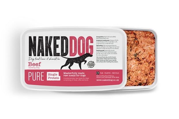 Naked Dog Pure Beef 2 X 500G