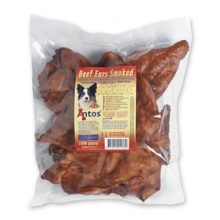 BEEF EARS SMOKED 10 PACK