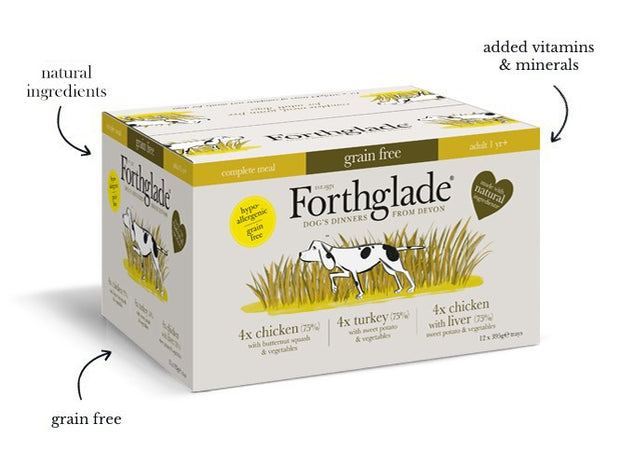 FORTHGLADE POULTRY MULTICASE X 12 395G