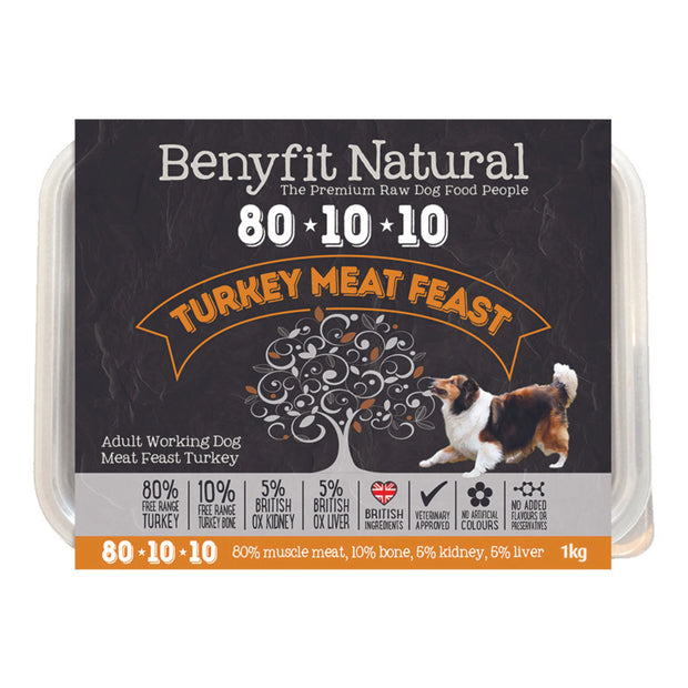 BENYFIT NATURAL TURKEY MEAT FEAST 80-10-10 500G