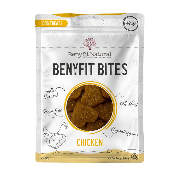 BENYFIT NATURAL BITES CHICKEN 60G