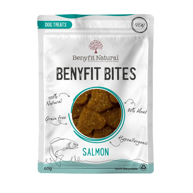 BENYFIT NATURAL BITES SALMON 60G