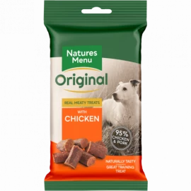 NATURES MENU ORIGINAL MEATY CHEWS CHICKEN 60G